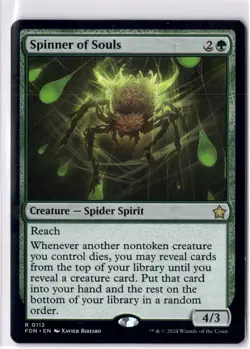 Spinner Of Souls NM/M* Foundations ENGLISH 0112 mtg -UnltdCards - Image 1