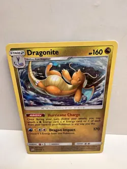 DRAGONITE 151/236 (CRACKED ICE HOLO) DECK EXCLUSIVES RARE 2019 POKEMON TCG - Image 1