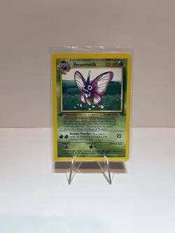 1999 Pokemon Jungle 1st Edition Venomoth Rare Non Holo #29/64 - Image 1