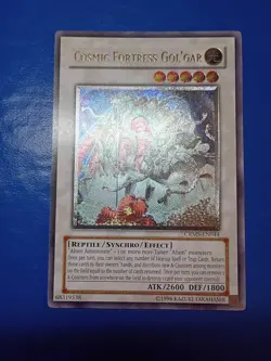 NM Unl Ed Cosmic Fortress Gol'gar CRMS-EN044 Ultimate rare Yugioh! (Tracked) - Image 1