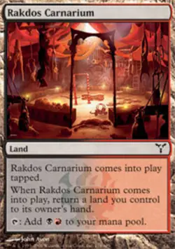 Rakdos Carnarium ~ Near Mint Dissension MTG Magic UltimateMTG Land Card - Image 1
