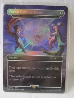 MTG: Porom s Silence Magic / Bonus Card From Secret Lair Foil-Final Fantasy - Image 1