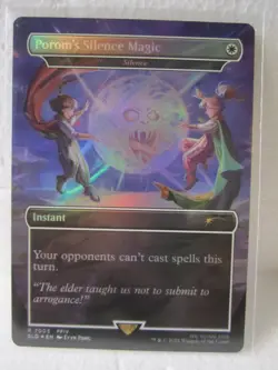 MTG: Porom s Silence Magic / Bonus Card From Secret Lair Foil-Final Fantasy - Image 7