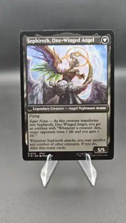 Magic The Gathering Final Fantasy SEPHIROTH, FABLED SOLDIER M 0115 Mint Non Foil - Image 4