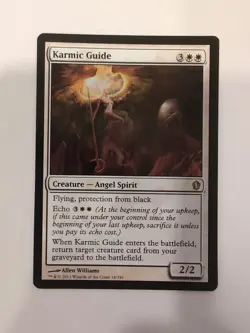Karmic Guide EX English Regular Commander 2013 MTG - Image 1