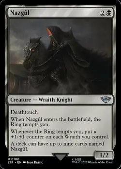MTG Nazgul (100), NM-Mint, English Universes Beyond: LOTR: Tales of Middle-earth - Image 2