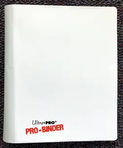 Ultra Pro Pro-Binder 4 Pocket Binder - White - Image 1