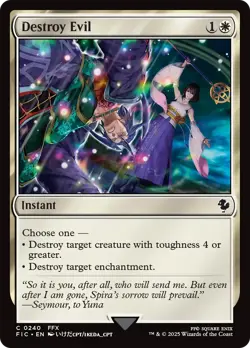 Destroy Evil - 240 - Commander: FINAL FANTASY- Near Mint - MTG - Image 1