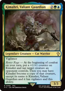 Kimahri, Valiant Guardian - 85 - Commander: FINAL FANTASY- Near Mint - MTG - Image 1