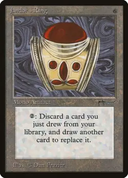 MTG Jandor's Ring Arabian Nights Magic the Gathering - Image 2