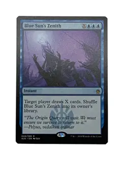 Blue Sun's Zenith - Masters 25 NM - Blue Rare Instant - Magic: the Gathering - Image 1