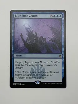 Blue Sun's Zenith - Masters 25 NM - Blue Rare Instant - Magic: the Gathering - Image 2