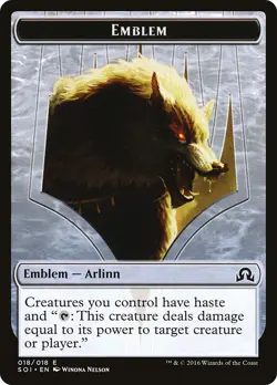 ARLINN KORD EMBLEM mtg LP Shadows Over Innistrad - Image 1