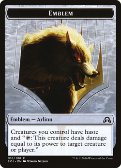 ARLINN KORD EMBLEM mtg LP Shadows Over Innistrad - Image 2
