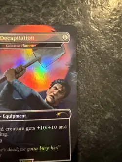 🌟 Shovel of Decapitation - Colossus Hammer Secret Lair Drop FOIL Evil Dead 🌟 - Image 5