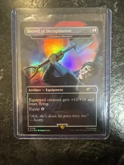 🌟 Shovel of Decapitation - Colossus Hammer Secret Lair Drop FOIL Evil Dead 🌟 - Image 7