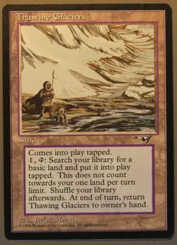 Thawing Glaciers - MTG - Alliances - Magic: The Gathering - Image 1