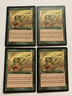 4x Natural Affinity - NM/LP - Playset - Mercadian Masques Rare MTG - Image 3