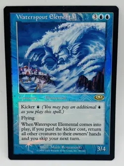 MTG Waterspout Elemental Planeshift Foil Near Mint NM - Image 3