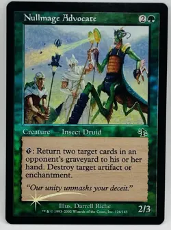 MTG Nullmage Advocate Judgment Foil - Image 1