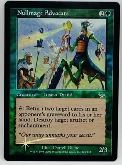 MTG Nullmage Advocate Judgment Foil - Image 2
