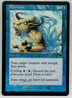 MTG Backslide Onslaught Foil - Image 1