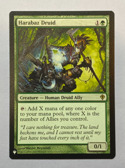 MTG - Secret Lair: Everyone's Invited - Harabaz Druid - NM - Image 3