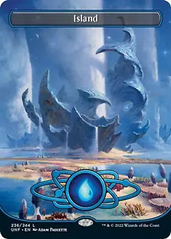 Island (236) (Borderless) Unfinity Regular - Image 1