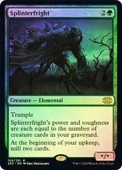 Splinterfright FOIL - 159/331 - Rare - 2X2 Double Masters 2022 MTG - Image 2