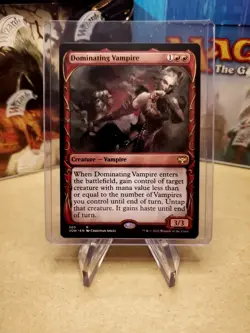 MTG Dominating Vampire (305) Showcase Innistrad: Crimson Vow VOW NM - Image 1