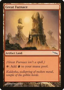 GREAT FURNACE MIRRODIN MTG MAGIC THE GATHERING NEAR MINT - Image 2
