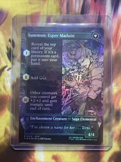 Esper Origins (Borderless) - 0370 - Foil Near Mint Final Fantasy Collector - Image 4