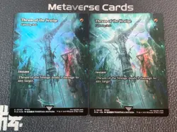 MTG Thrum of the Vestige Lightning Bolt Surge Foil U 0040 Final Fantasy Lot*2 - Image 1
