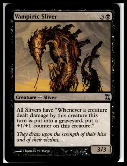 Time Spiral #140 Vampiric Sliver - Image 3