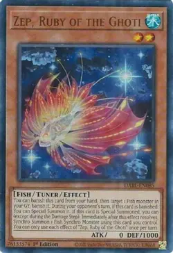 Yugioh! LP Zep, Ruby of the Ghoti - DABL-EN085 - Ultra Rare - 1st Edition Lightl - Image 2