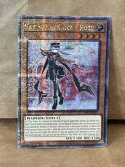 Yugioh 25th Quarter Century Stampede Sky Striker Ace- Rose Holo Mint - Image 1