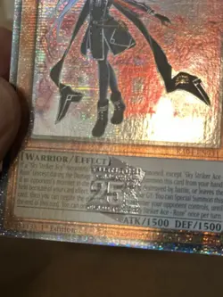 Yugioh 25th Quarter Century Stampede Sky Striker Ace- Rose Holo Mint - Image 3