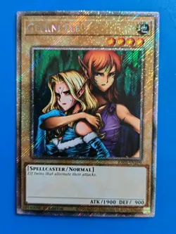 Near Mint Yugioh Gemini Elf RA03-EN109 - 1st Edition - Platinum Secret Rare - Image 2