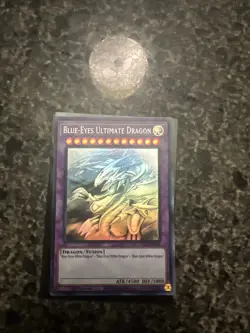 Yu-Gi-Oh! Blue-Eyes Ultimate Dragon Ghost Rare Card GFP2-EN181 1st Edition Game - Image 8