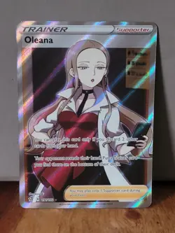 Pokemon Oleana 191/192 Sword & Shield: Rebel Clash Full Art Trainer - Image 1