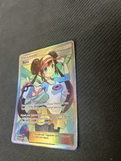 Rosa Full Art Holo Card 236/236 Sm-Cosmic Eclipse NM Condition English - Image 3