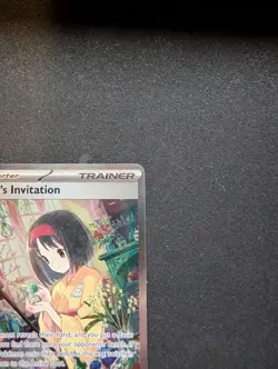 Erika's Invitation 203/165 Sv: Scarlet & Violet 151 Holo Pokemon Trainer Card NM - Image 2