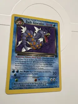 Dark Gyarados PokÃ©mon Trading Card Game Team Rocket #25/82  Rare - Image 2