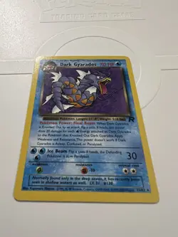 Dark Gyarados PokÃ©mon Trading Card Game Team Rocket #25/82  Rare - Image 4