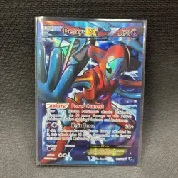 Deoxys EX Pokemon TCG Card Team Plasma Freeze 111/116 FULL ART NM - Image 1