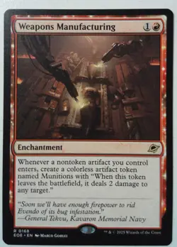 Weapons Manufacturing *Rare* Magic MtG x1 Edge of Eternities - Image 1