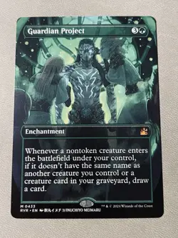 Guardian Project - Borderless Anime (RVR) Ravnica Remastered - MTG - NM - Image 1