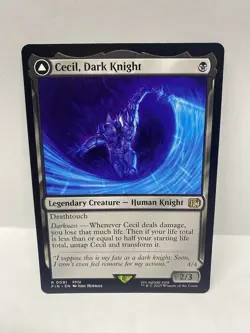 Mtg Final Fantasy Cecil, Dark Knight #0091 Magic The Gathering NM - Image 1