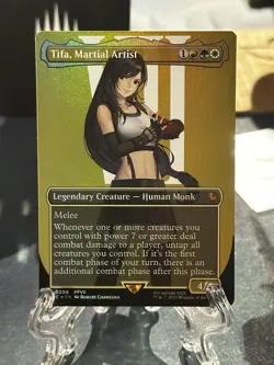 Tifa, Martial Artist MTG Final Fantasy Borderless Foil 2025 - Image 1