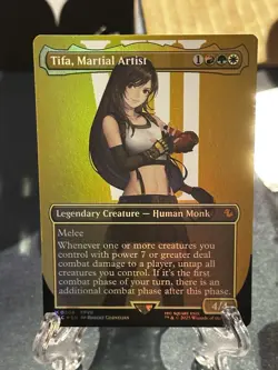 Tifa, Martial Artist MTG Final Fantasy Borderless Foil 2025 - Image 3